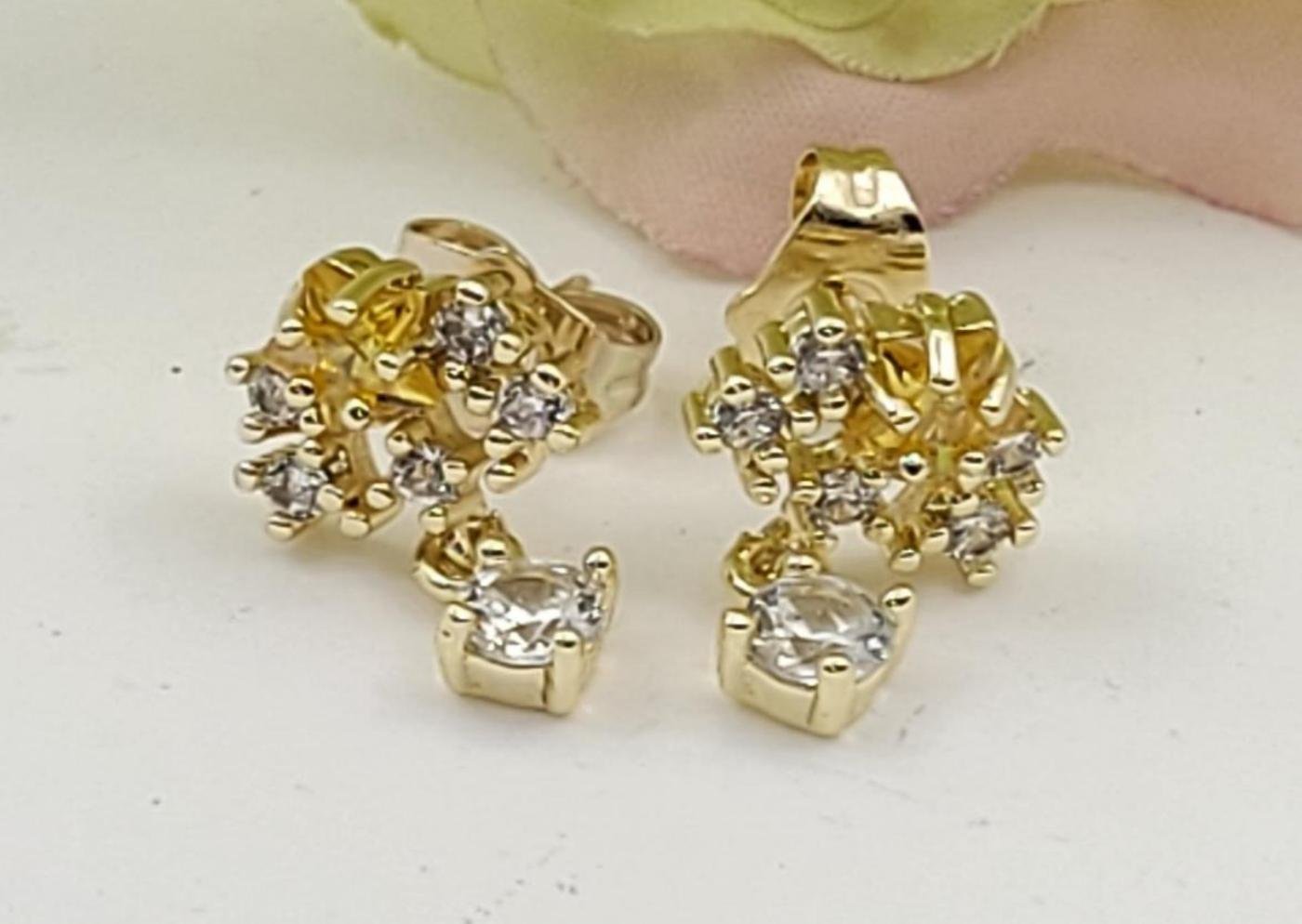 Arete Latón Oro 18K HBQE06505856