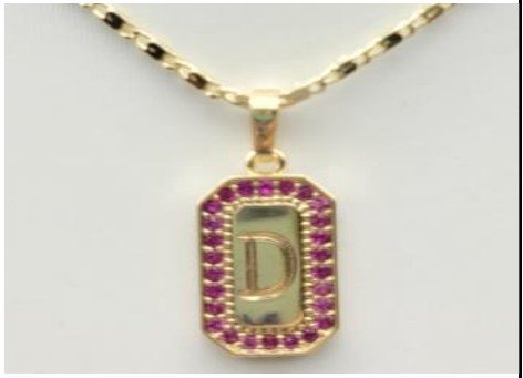Dije/Colgante HBQN0500623 – Alfabeto y Números