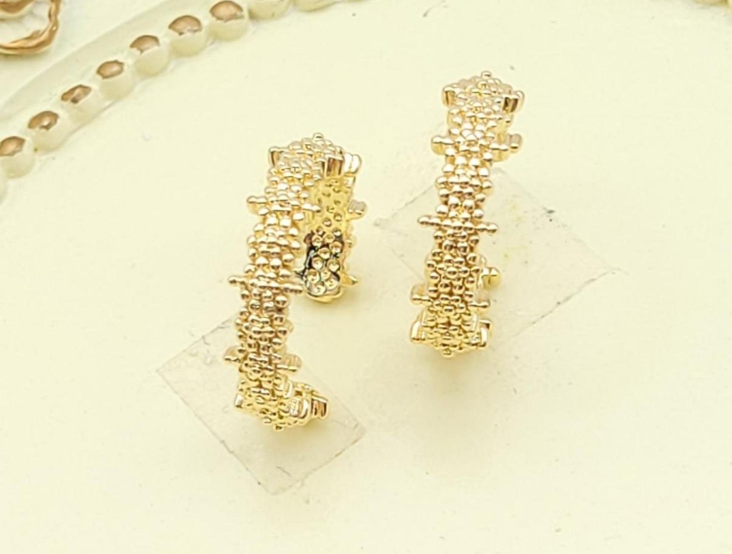 Arete Latón Oro 18K HDE0650839