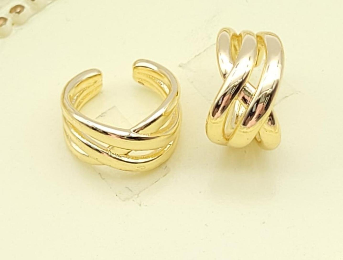 Arete Latón Oro 18K HDE0700798