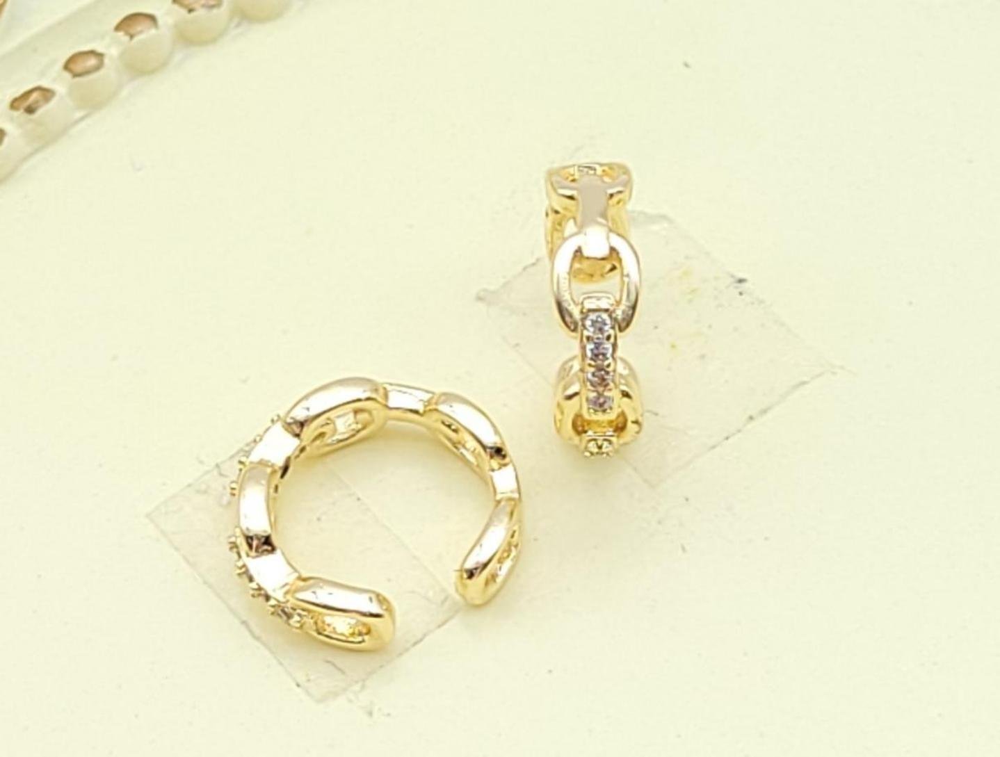 Arete Latón Oro 18K HDE0700830