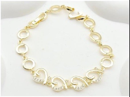 Pulsera Baño de Oro 18K HHB1300576