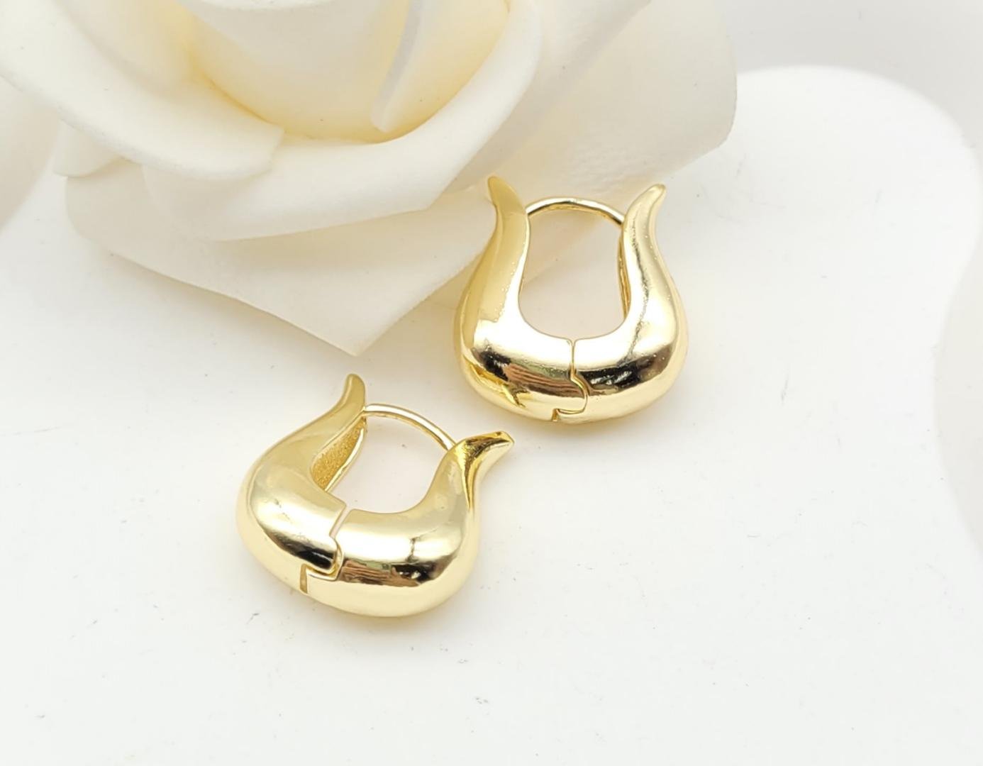 Arete Latón Oro 18K - Grande HLE09002872