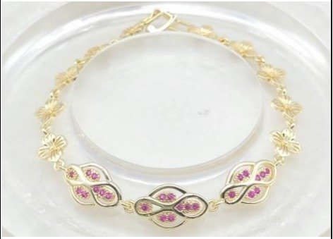 Pulsera Baño de Oro 18K HMB1300533