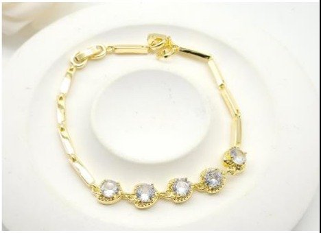 Pulsera Baño de Oro 18K HMB1300858