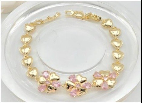 Pulsera Baño de Oro 18K HMB1400085