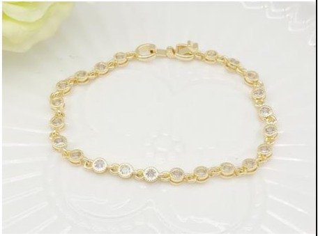 Pulsera Baño de Oro 18K HMB1400784