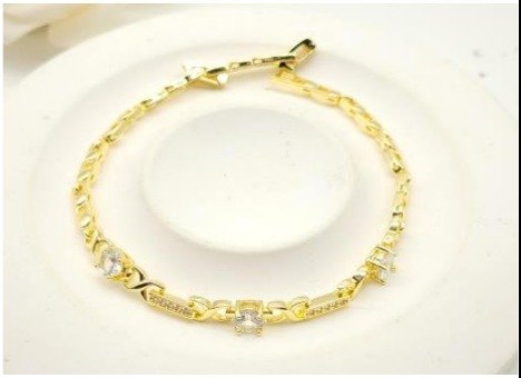 Pulsera Baño de Oro 18K HMB1400836