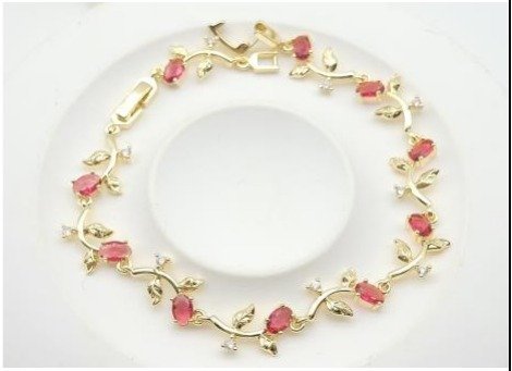 Pulsera Baño de Oro 18K HMB1450023