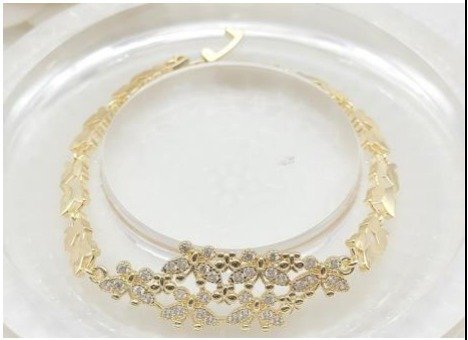 Pulsera Baño de Oro 18K HMB1450524