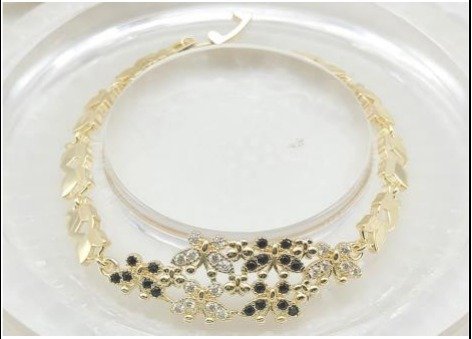 Pulsera Baño de Oro 18K HMB1450526