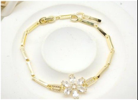 Pulsera Baño de Oro 18K HMB1450815