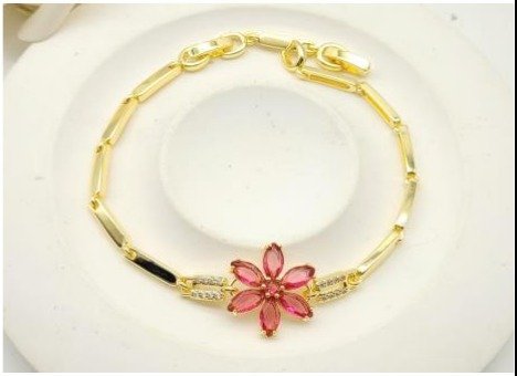 Pulsera Baño de Oro 18K HMB1450817