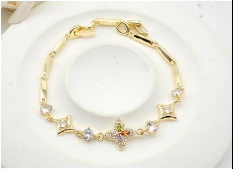 Pulsera Baño de Oro 18K HMB1450820