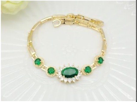 Pulsera Baño de Oro 18K HMB1500804