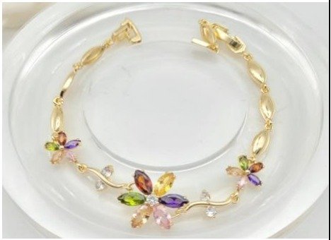 Pulsera Baño de Oro 18K HMB1600099
