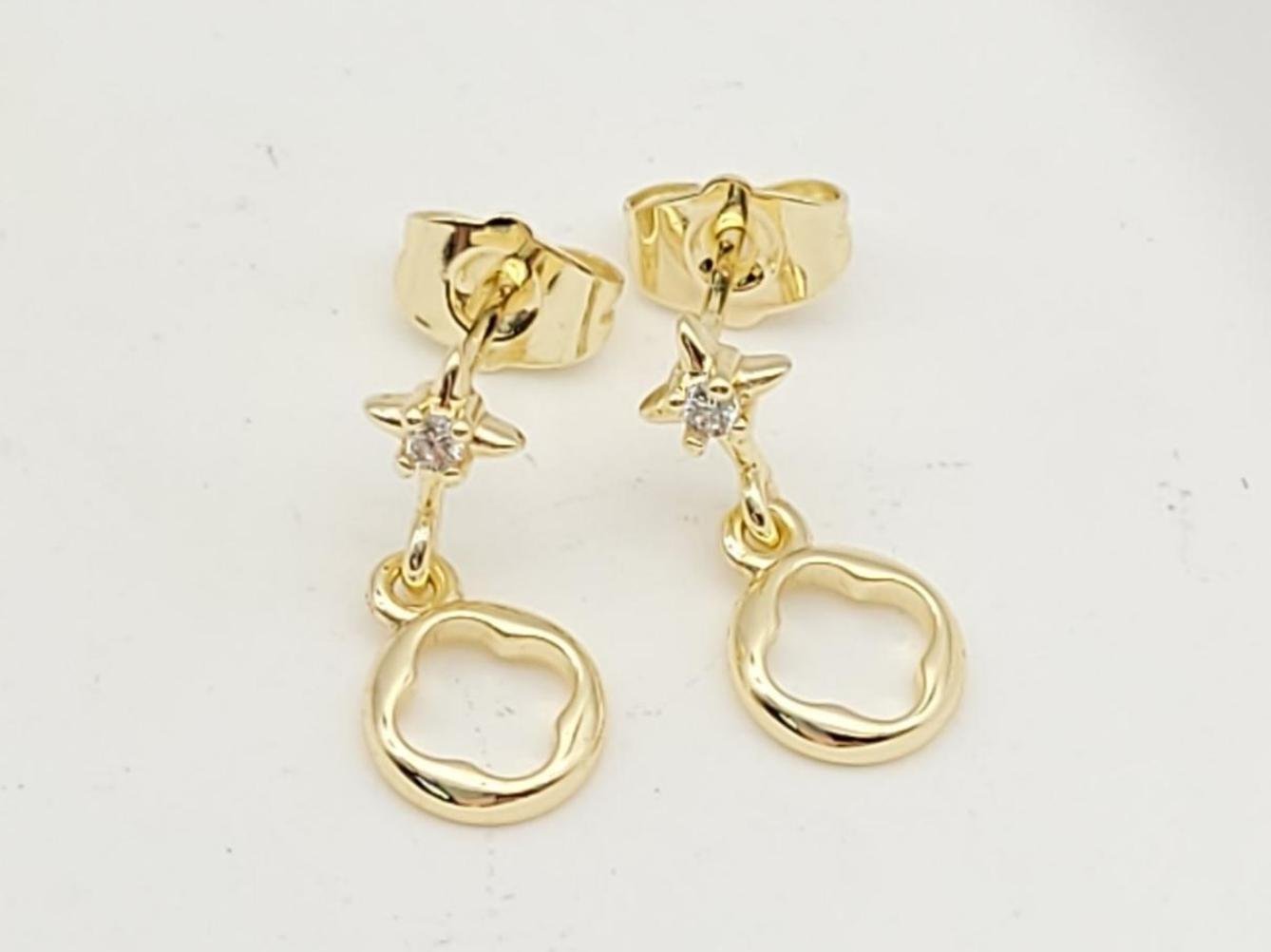 Arete Latón Oro 18K HME05506686