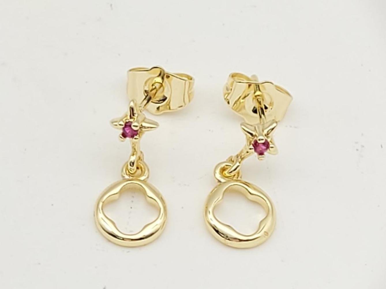 Arete Latón Oro 18K HME05506688