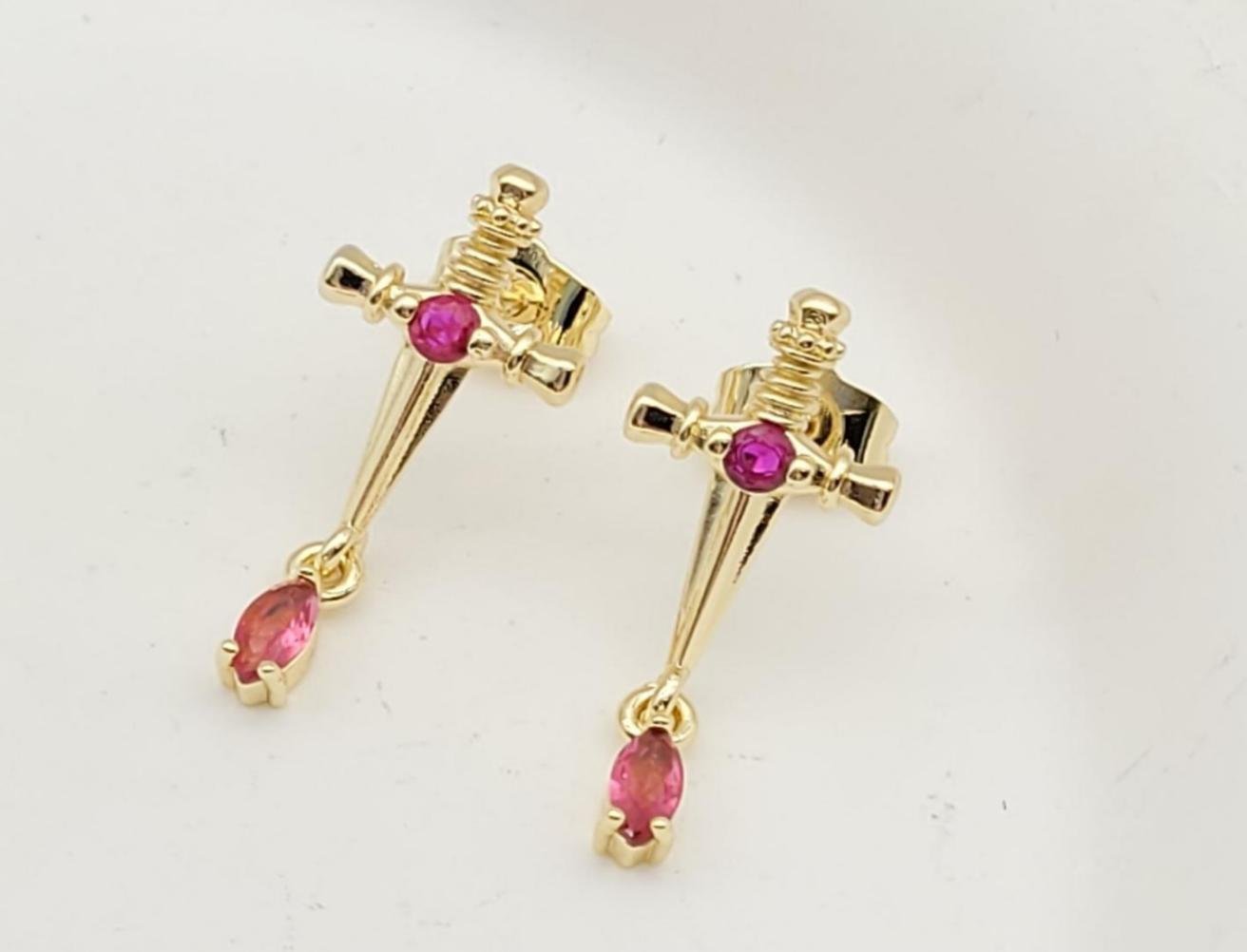 Arete Latón Oro 18K HME05506706