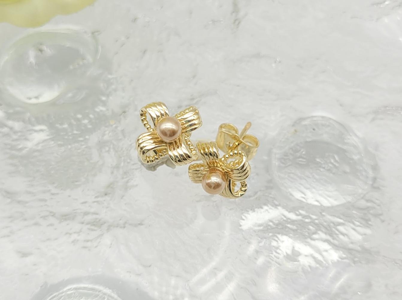 Arete Latón Oro 18K HME05507101
