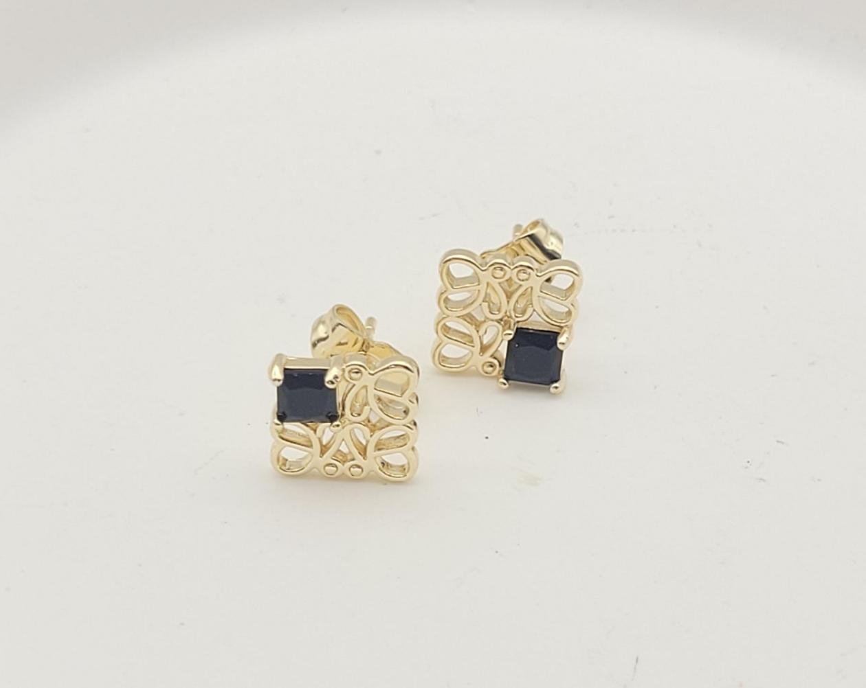 Arete Latón Oro 18K HME06004834