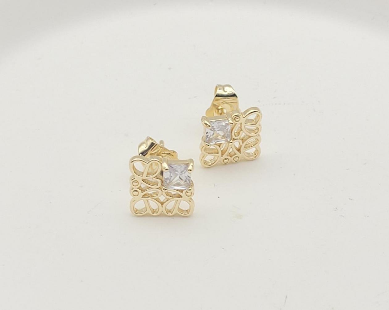 Arete Latón Oro 18K HME06004836