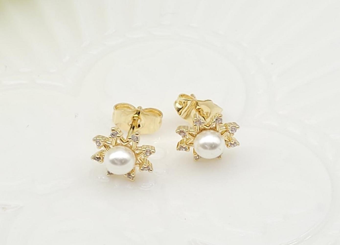 Arete Latón Oro 18K HME06504415