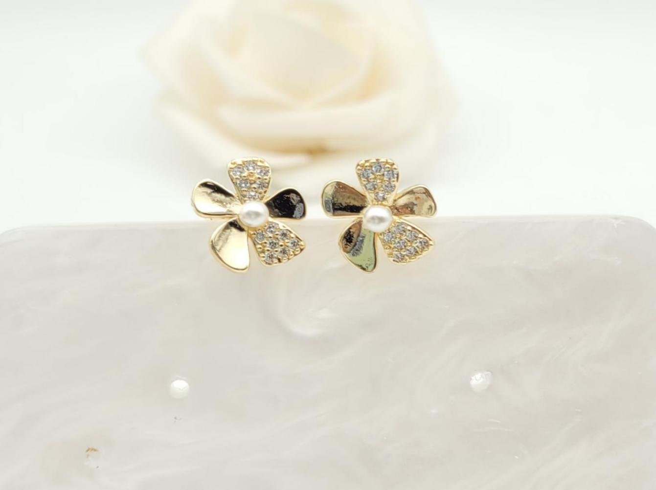 Arete Latón Oro 18K HME06506492