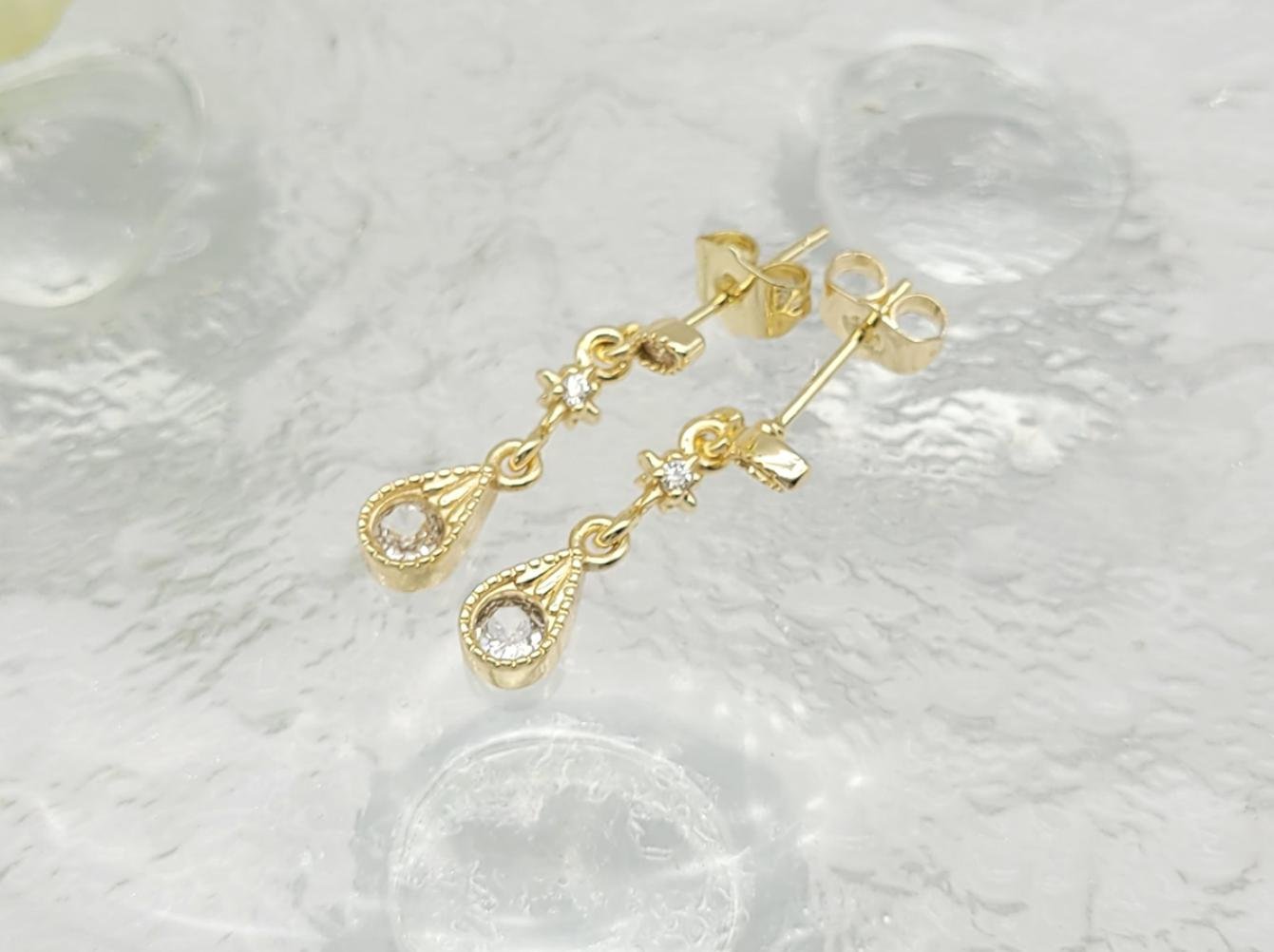 Arete Latón Oro 18K HME06507122
