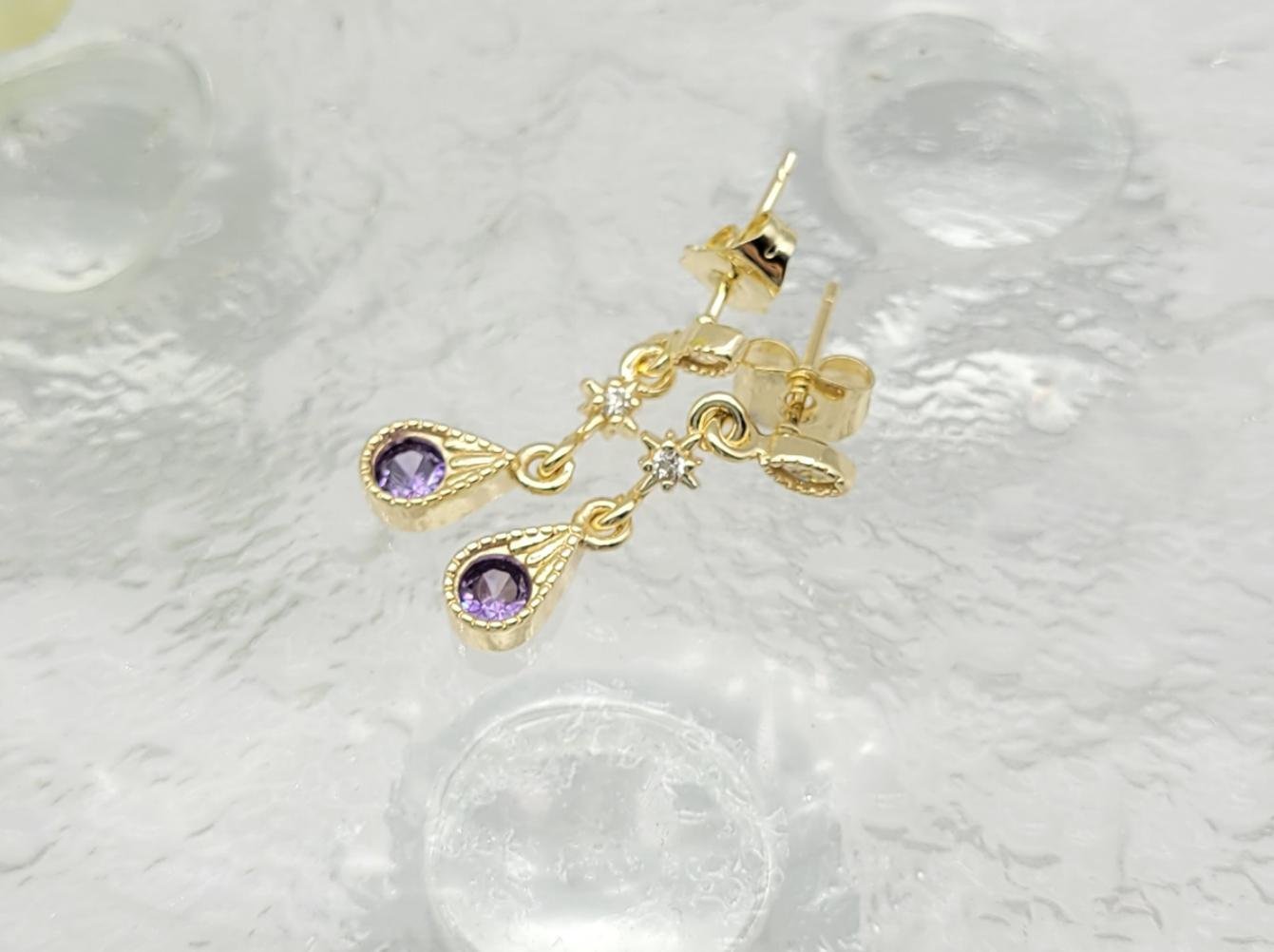 Arete Latón Oro 18K HME06507123