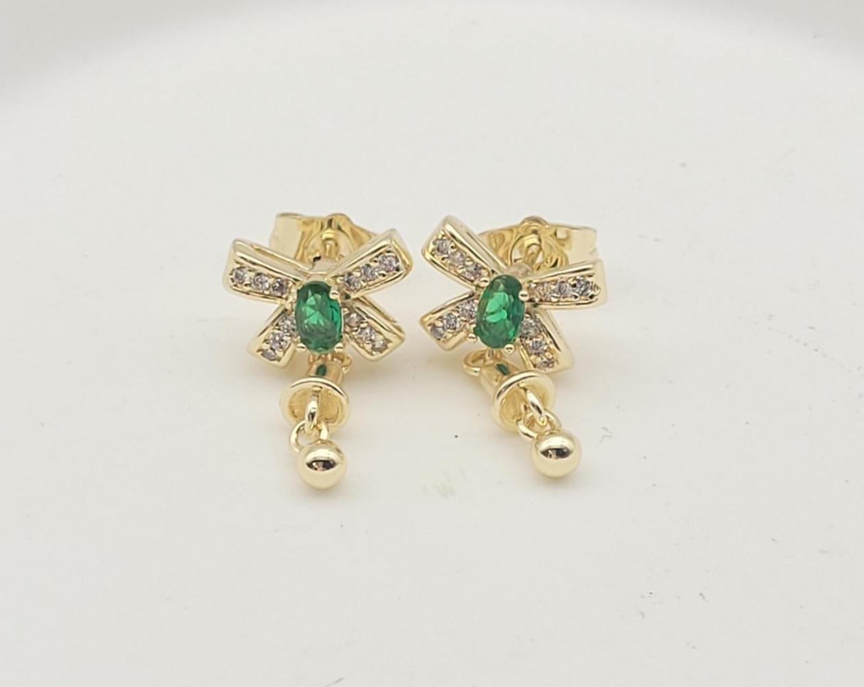 Arete Latón Oro 18K HME07004860