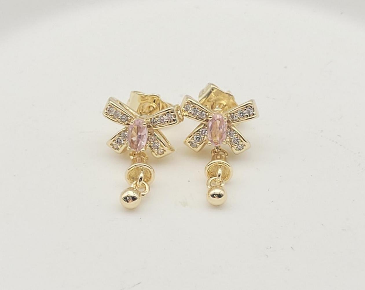 Arete Latón Oro 18K HME07004863