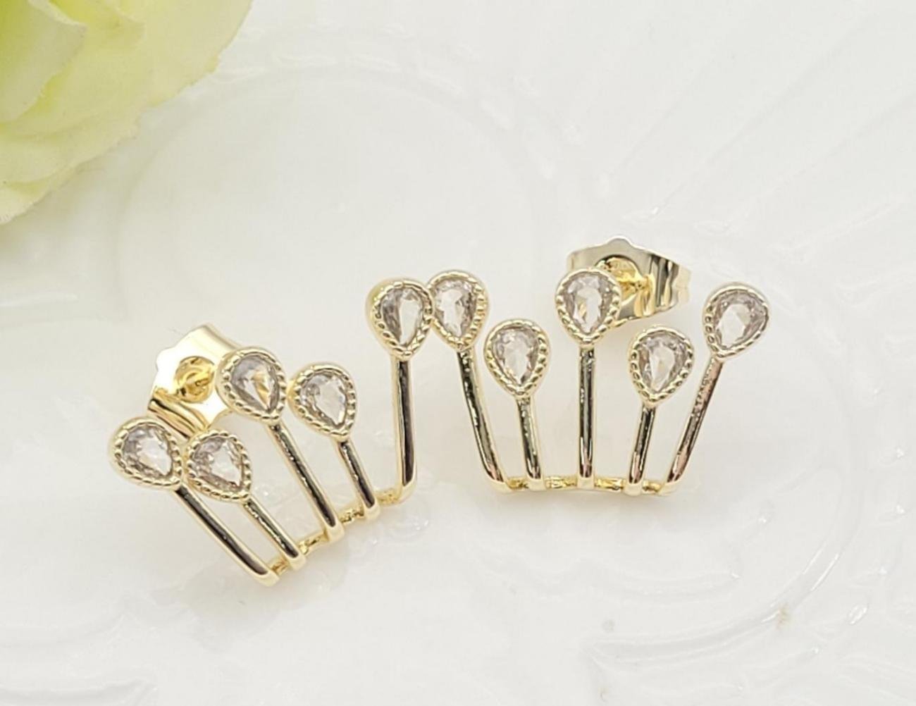 Arete Latón Oro 18K HME08503922