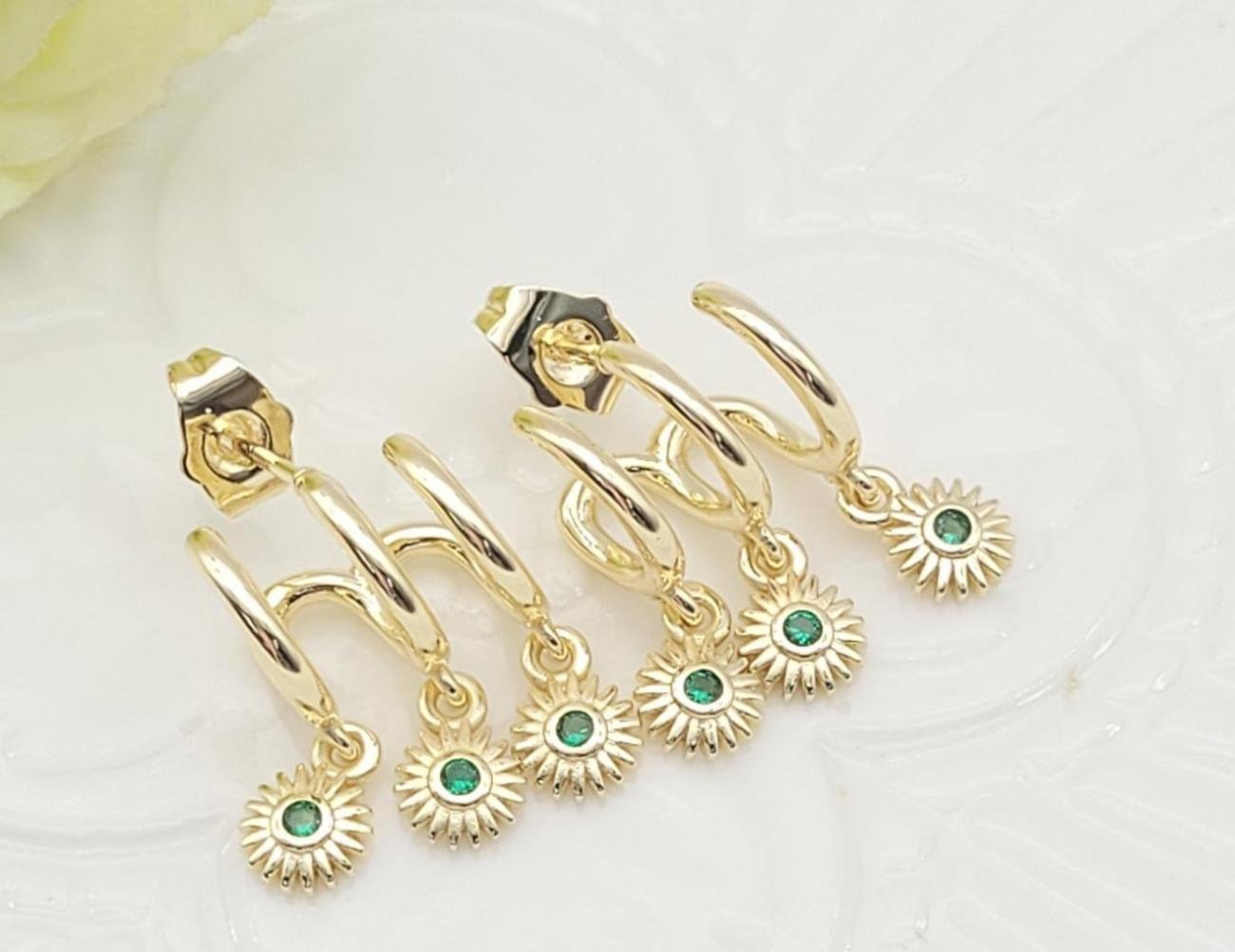 Arete Latón Oro 18K HME08503931