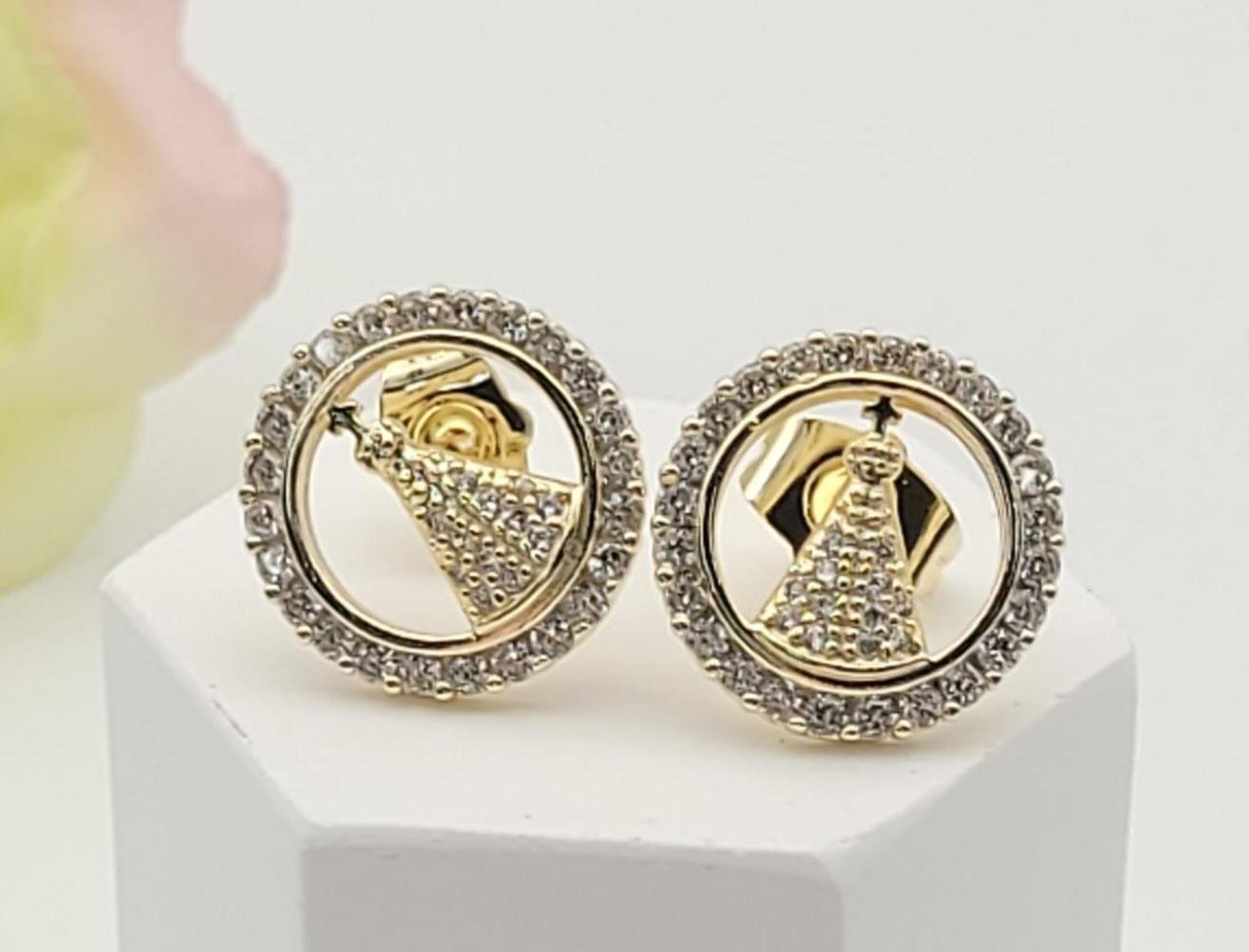 Arete Latón Oro 18K HME08503956