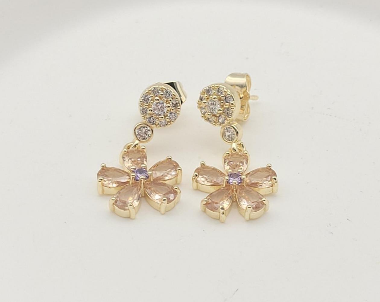 Arete Latón Oro 18K HME08504815