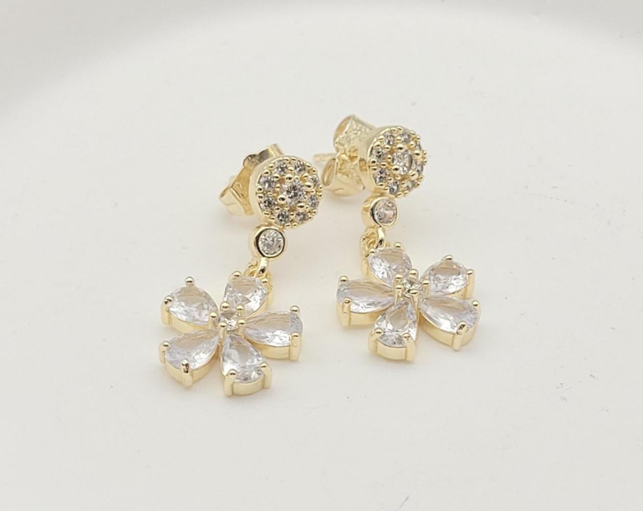 Arete Latón Oro 18K HME08504816