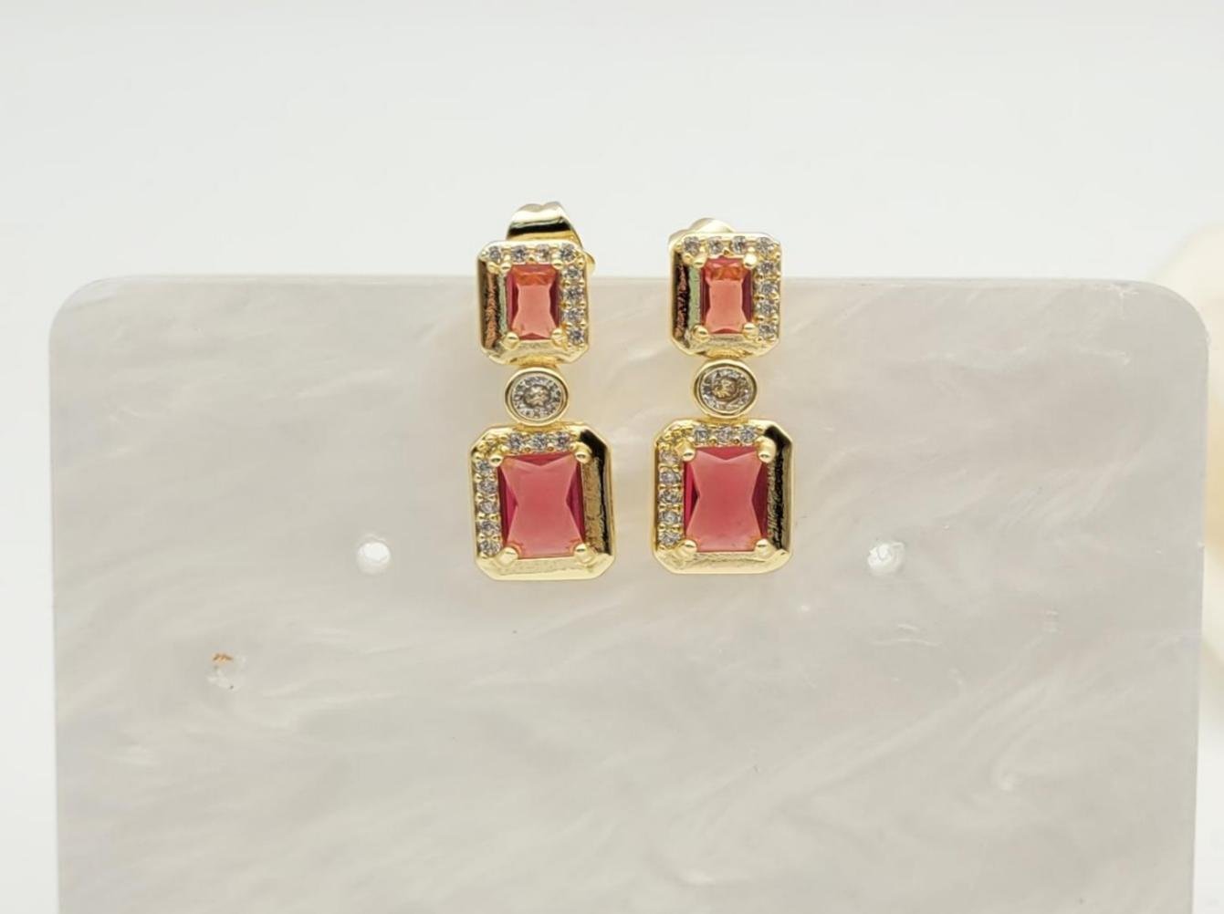 Arete Latón Oro 18K HME08506406