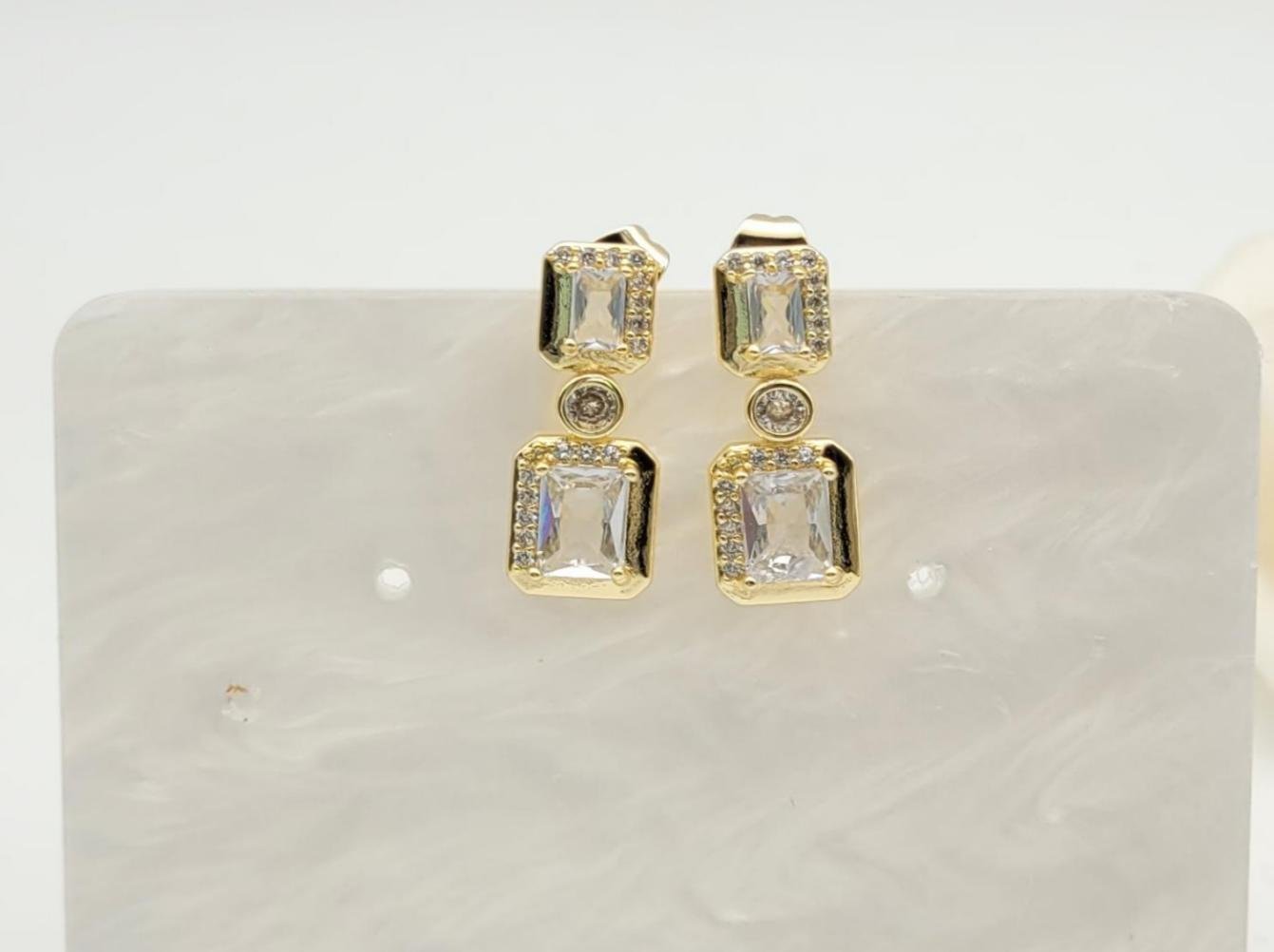 Arete Latón Oro 18K HME08506407