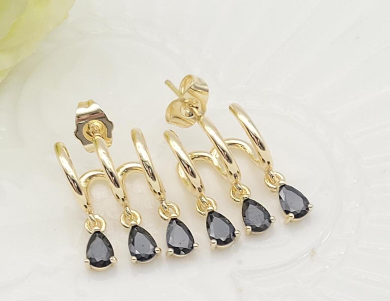 Arete Latón Oro 18K HME09503936