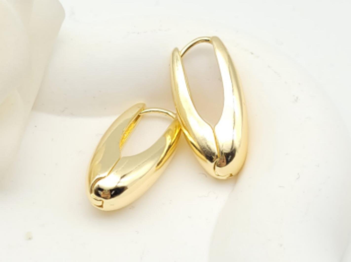 Arete Latón Oro 18K HQE07003321