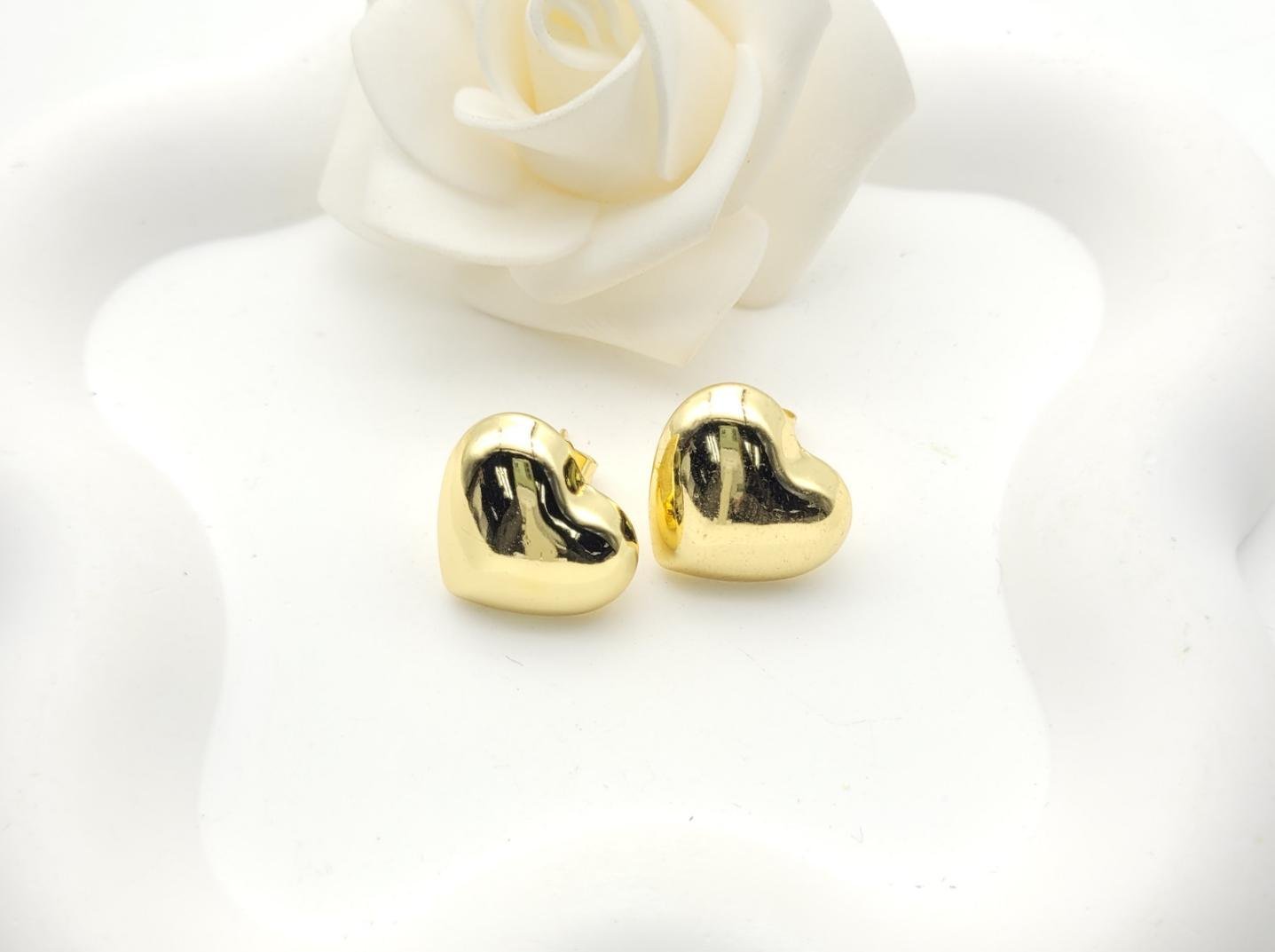 Arete Latón Oro 18K HQHE08003406