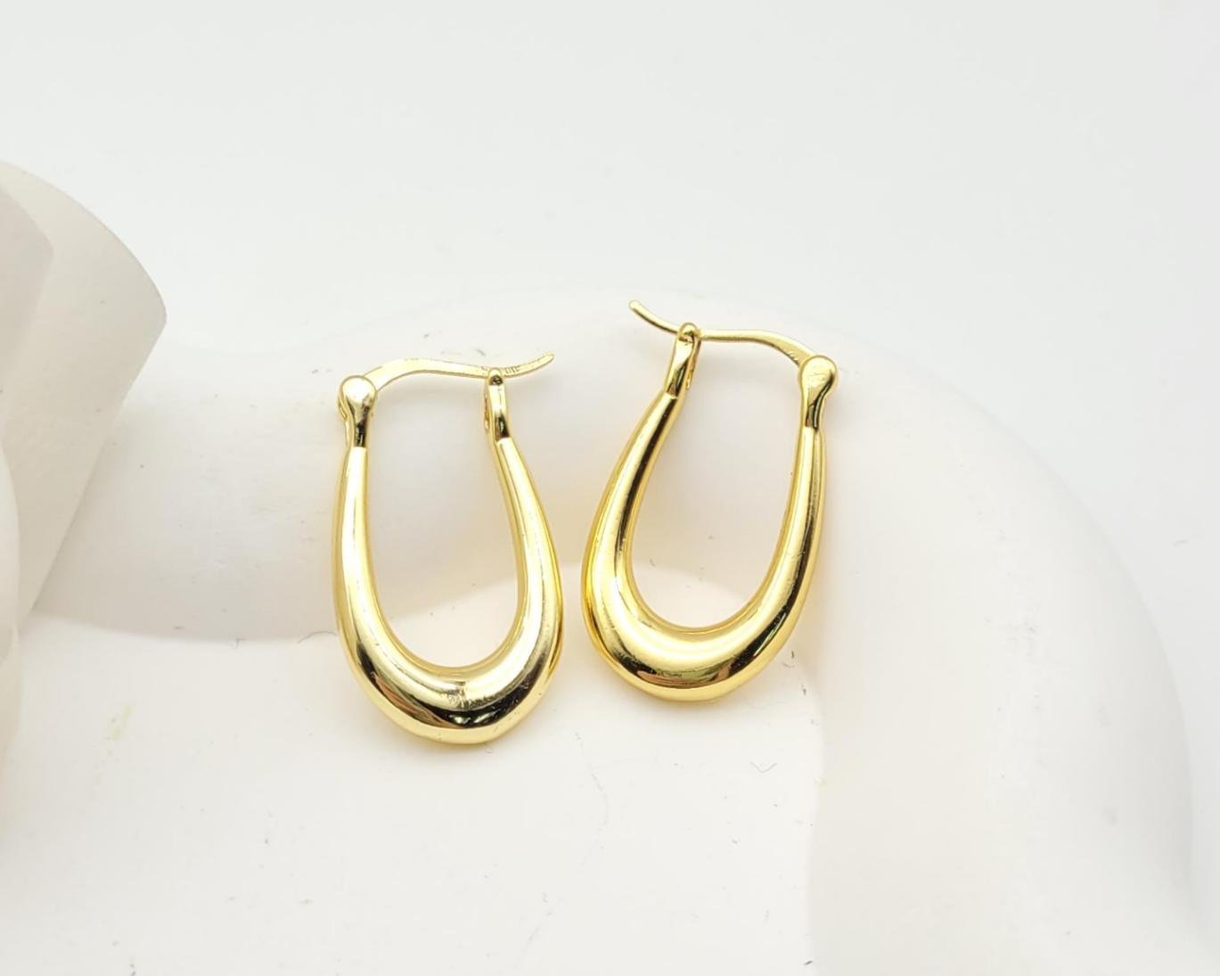 Arete Latón Oro 18K HQHE08503338