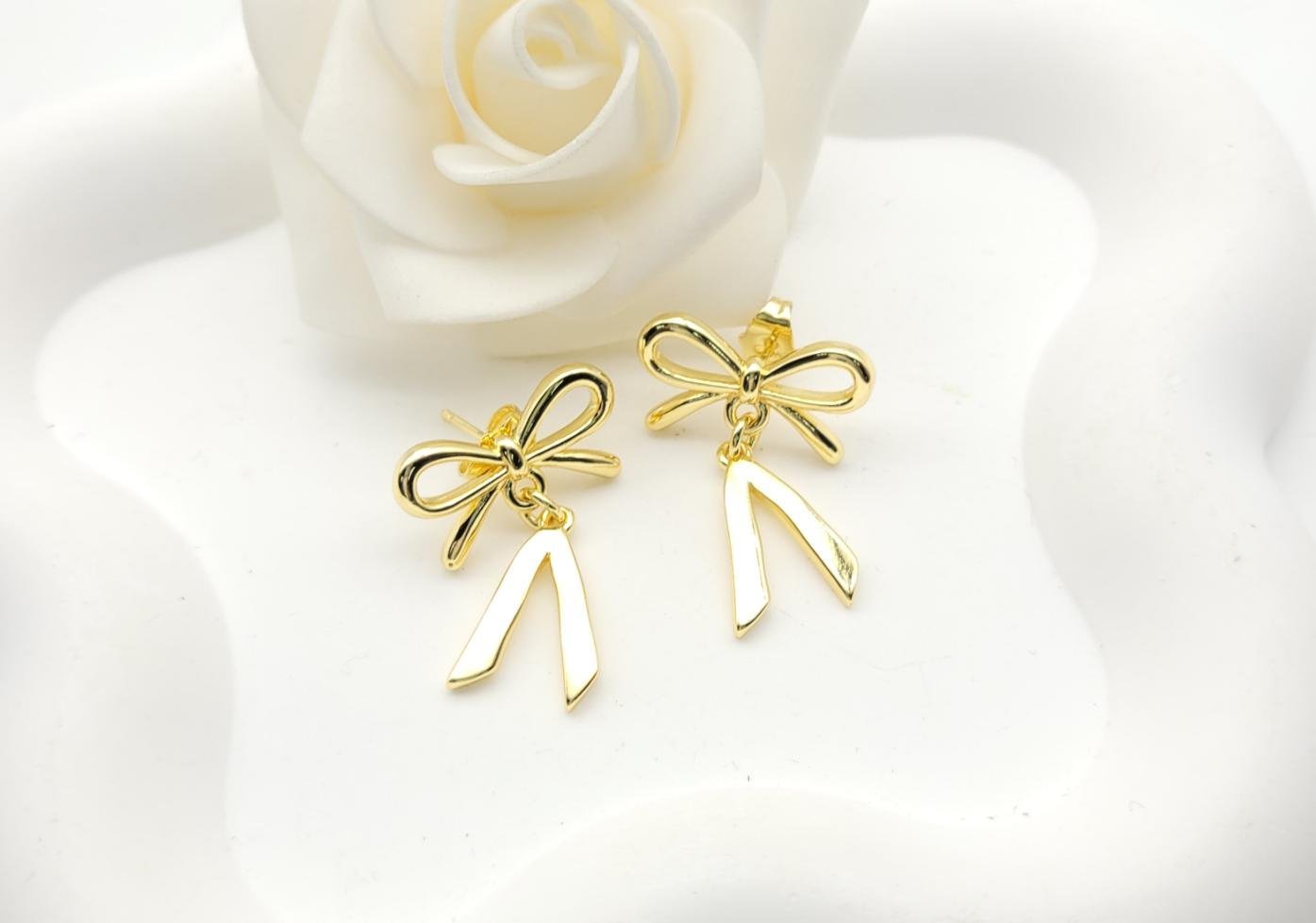Arete Latón Oro 18K HQHE08503378