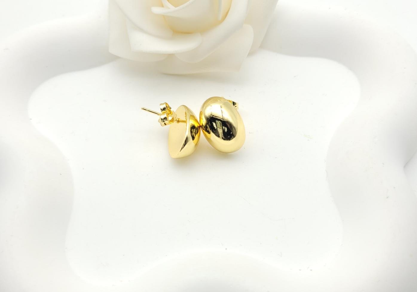 Arete Latón Oro 18K HQHE08503399