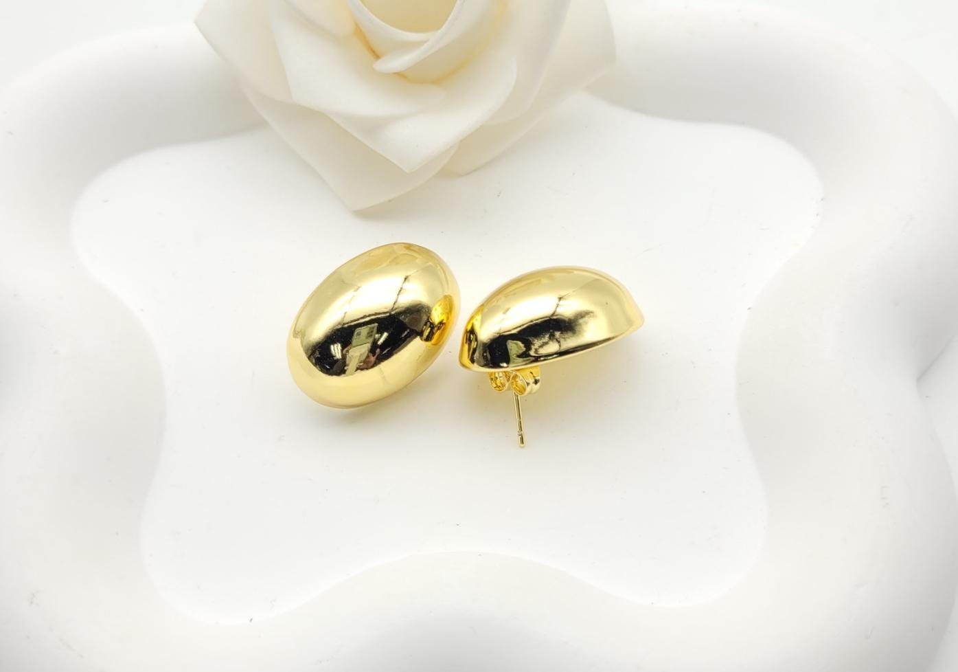 Arete Latón Oro 18K HQHE09003436