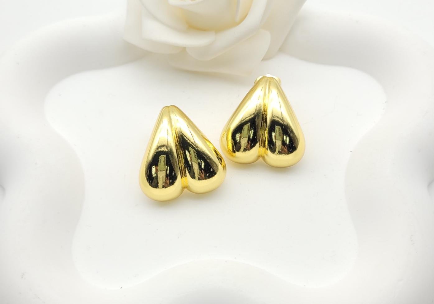 Arete Latón Oro 18K HQHE09503461
