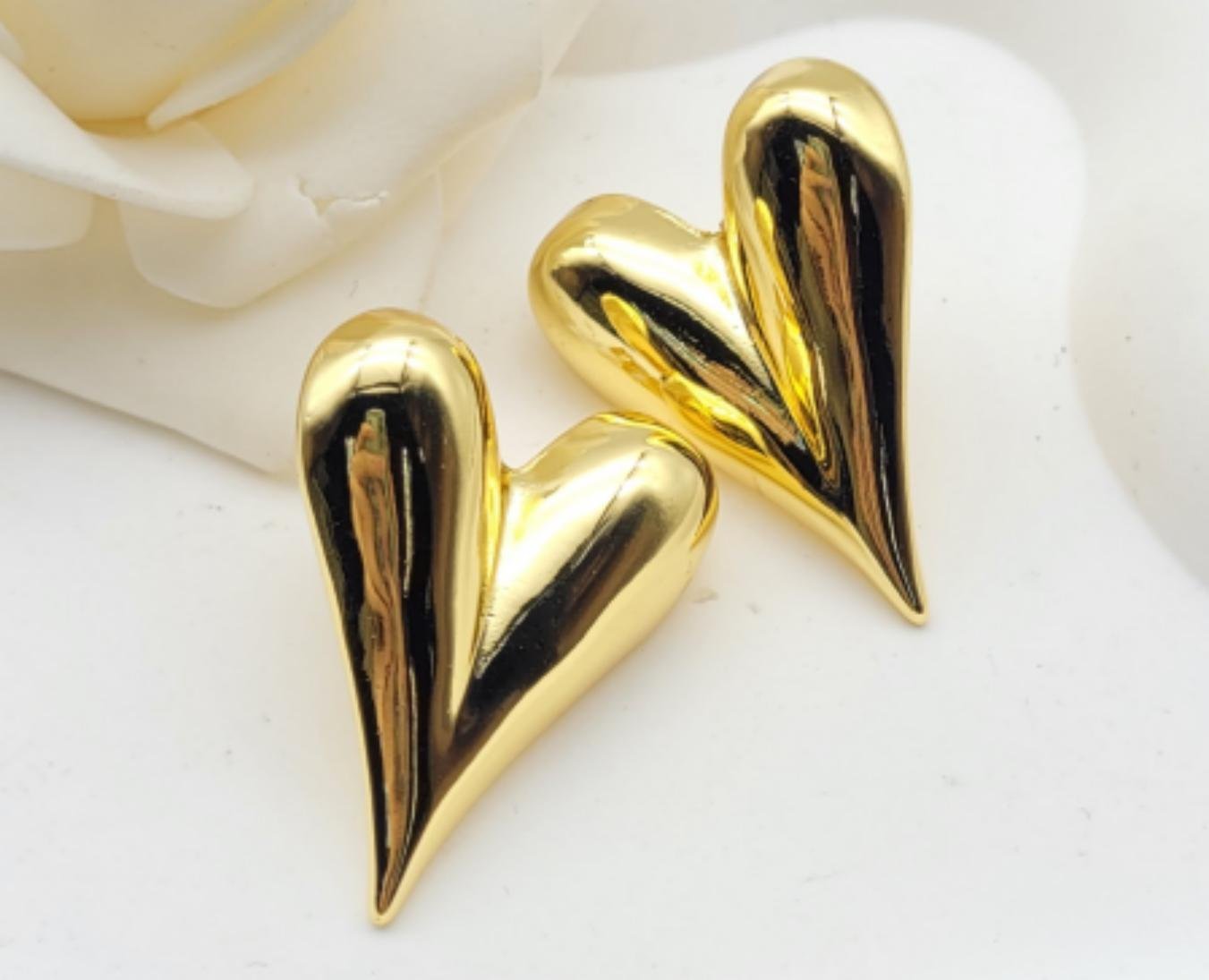 Arete Latón Oro 18K HQHE09503468