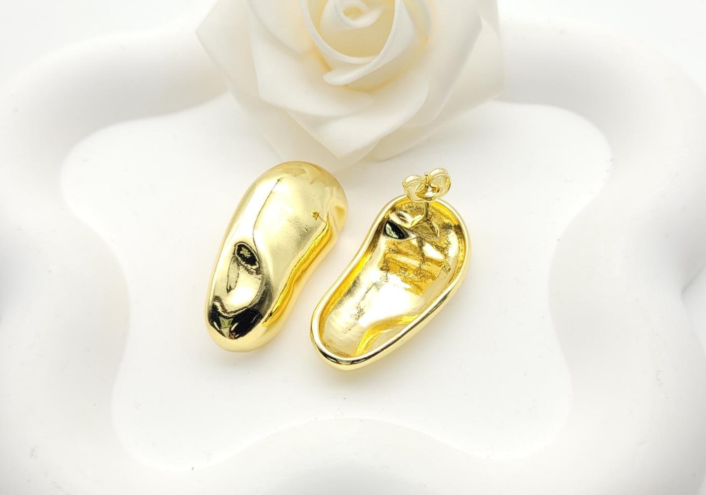 Arete Latón Oro 18K HQHE10003418