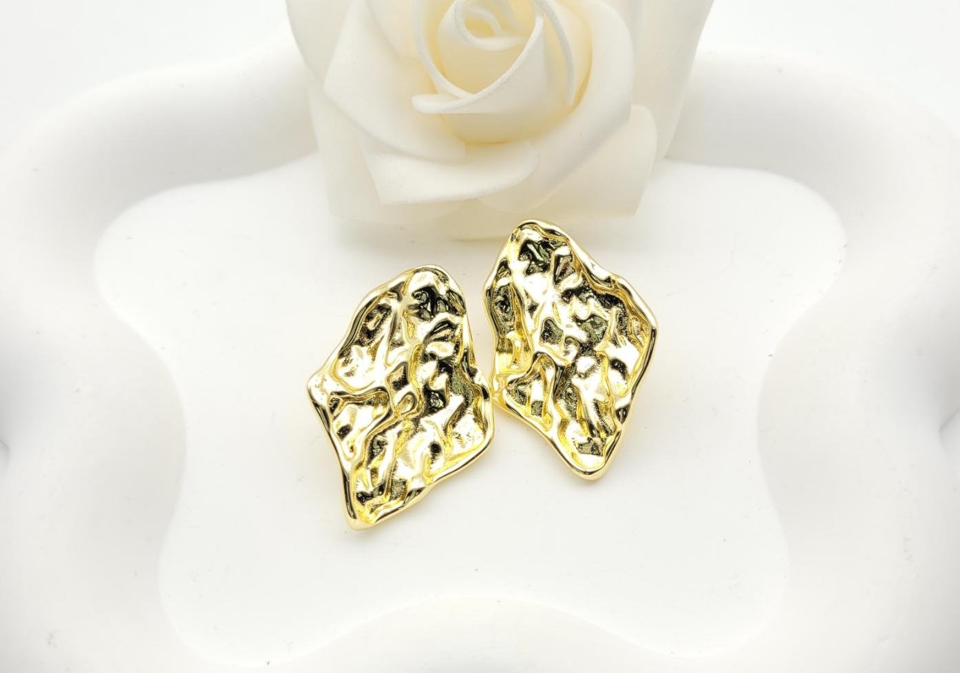 Arete Latón Oro 18K HQHE10003448